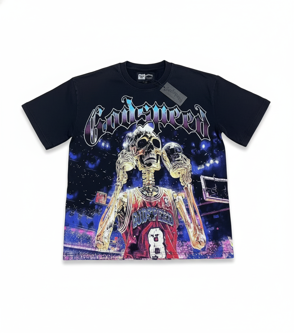 American Rock Street Skull T-Shirt