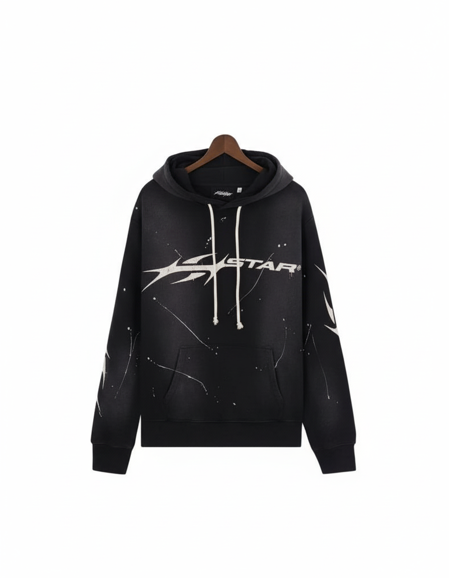 Hstar Black Hoodie