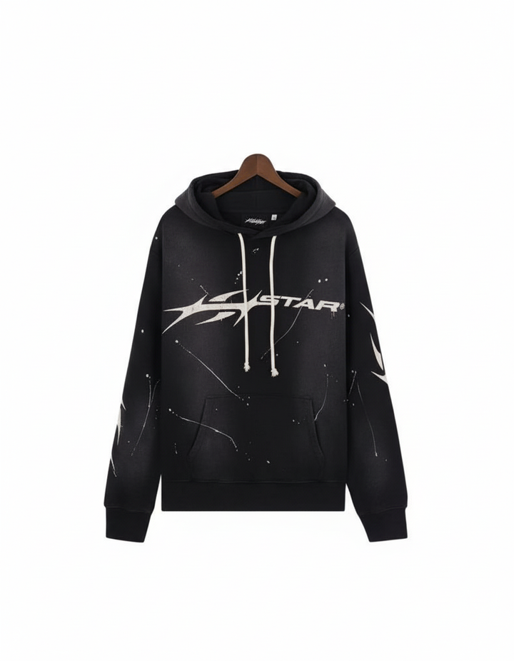Hstar Black Hoodie
