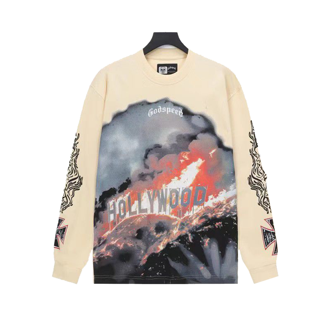 Hollywood Inferno Long Sleeve T-Shirt