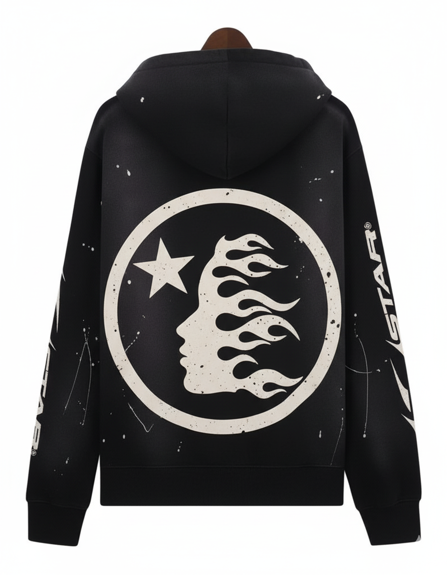 Hstar Black Hoodie