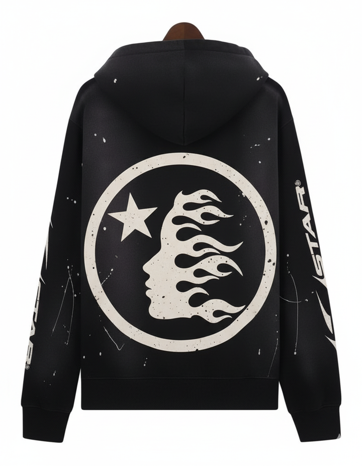 Hstar Black Hoodie