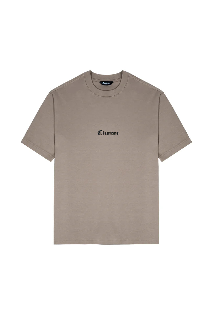 Taupe Patema Oversized Men's T-Shirt