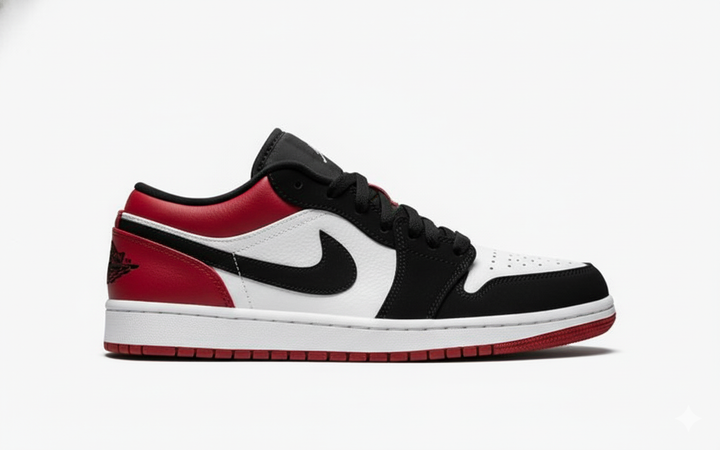 Air Force Jordan Low Black Toe